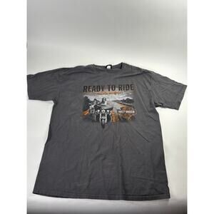 Harley Davidson motorcycles Men's Tshirt - Size 2XL Lone Star HD Fox River